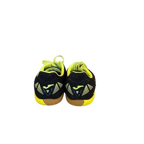 Joma Mens Black And Yellow Lace Up Super Flex Indoor Soccer Shoes Size 9.5 main image 4